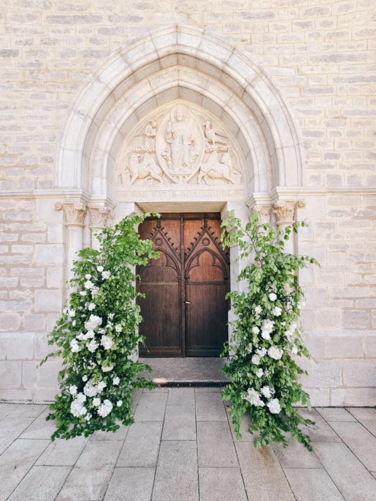 arche fleur mariage bomdia