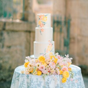 fleur gateau mariage bomdia