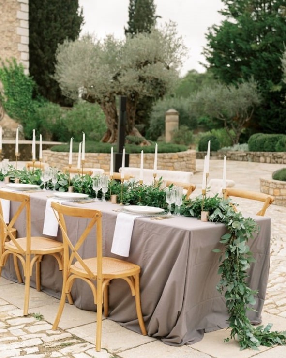 table vegetale mariage